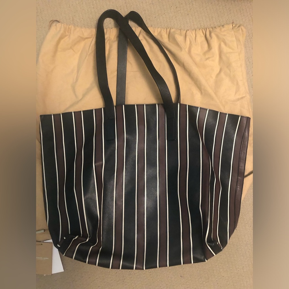 Michael Kors Collection Prescott east west tote in fine leather